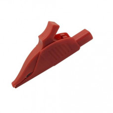 Red CE CATIII 1000V /MAX.32A High Reliability Safety 4mm Jack Alligator Crocodile Clip