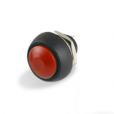 Red Waterproof PBS-33B 12MM 2PIN Self-Reset Mini Round Push Button Red Waterproof PBS-33B 12MM 2PIN Self-Reset Mini Round Push Button