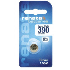 Renata 390 SR1130SW (Original) 1.55V 60mAh Silver Oxide Button Cell Battery