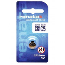 Renata CR1025 (Original) 3V 30mAh Lithium Coin Cell Battery