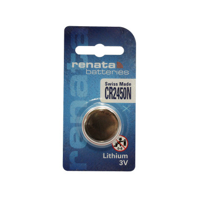 Renata CR2450N (Original) 3V 540mAh Lithium Coin Cell Battery