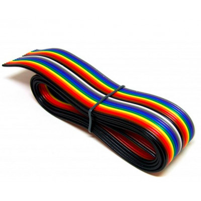 Multicolor 10 Core Ribbon Wire - 1 meter