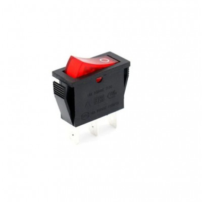 Rocker switch 15A 250V SPDT 3PIN Red led Rocker switch 15A 250V SPDT 3PIN Red led