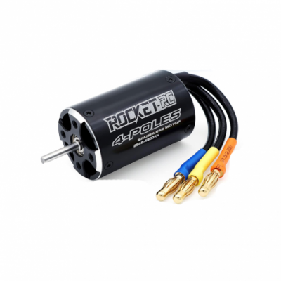Rocket 2948 brushless rc boat motor 4POLE 3.175mm Black (4800 KV) Rocket 2948 brushless rc boat motor 4POLE 3.175mm Black (4800 KV)