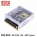 RQ-65C Mean Well SMPS (5V 5A), (15V 2A), (-5V 0.5A) and (-15V 0.5A) - 65W Quad 4 Output Metal Power Supply RQ-65C Mean Well SMPS (5V 5A), (15V 2A), (-5V 0.5A) and (-15V 0.5A) - 65W Quad 4 Output Metal Power Supply