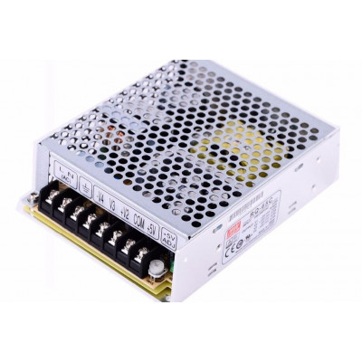 RQ-65C Mean Well SMPS (5V 5A), (15V 2A), (-5V 0.5A) and (-15V 0.5A) - 65W Quad 4 Output Metal Power Supply RQ-65C Mean Well SMPS (5V 5A), (15V 2A), (-5V 0.5A) and (-15V 0.5A) - 65W Quad 4 Output Metal Power Supply