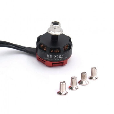 RS2205 2300KV Brushless DC Motor for QAV250 QAV300 Racing Multicopter - Silver Cap (CCW Motor Rotation) RS2205 2300KV Brushless DC Motor for QAV250 QAV300 Racing Multicopter - Silver Cap (CCW Motor Rotation)