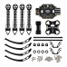 S500 Multi Rotor Air PCB Frame with High Landing Gear for FPV Quad-Copter