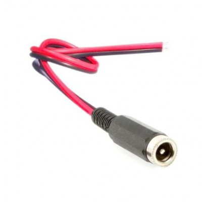 SafeConnect DC Jack Female Connector 2.1mm x 5.5mm Pigtail SafeConnect DC Jack Female Connector 2.1mm x 5.5mm Pigtail