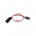 SafeConnect Flat 15CM 22AWG Servo Lead Extension (Futaba) Cable