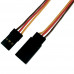 SafeConnect Flat 30CM 26AWG Servo Lead Extension JR Cable