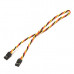 SafeConnect Twisted 100cm 22AWG Servo Lead Extention JR with Hook-1Piece. SafeConnect Twisted 100cm 22AWG Servo Lead Extention JR with Hook-1Piece.