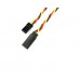 SafeConnect Twisted 100cm 22AWG Servo Lead Extention JR with Hook-1Piece. SafeConnect Twisted 100cm 22AWG Servo Lead Extention JR with Hook-1Piece.