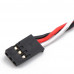 SafeConnect Twisted 30CM 22AWG Servo Lead Extension (Futaba) Cable