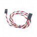 SafeConnect Twisted 60CM 22AWG Servo Lead Extension (Futaba) Cable