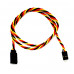 SafeConnect Twisted 60CM 22AWG Servo Lead Extension JR Cable SafeConnect Twisted 60CM 22AWG Servo Lead Extension JR Cable