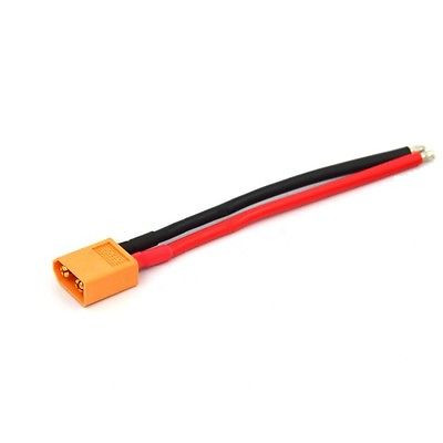 SafeConnect XT60 Male with 14AWG Silicon Wire 10cm