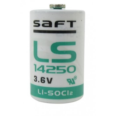 SAFT LS-14250 3.6V 1200mAH 1/2AA Li-SOCL2 Battery