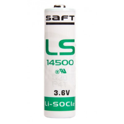 SAFT LS-14500 3.6V 2600mAH AA Li-SOCL2 Battery