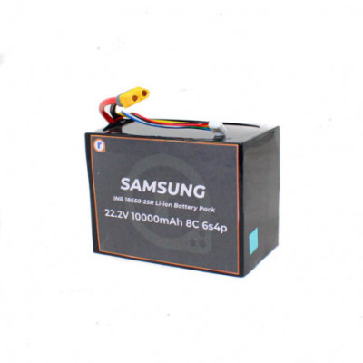 SAMSUNG INR18650-25R Li-ion 22.2V 10000mAh 8C 6S4P Li-ion Battery Pack EV Grade