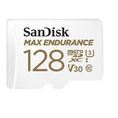 SanDisk V30 128GB MAX Endurance microSDHC Card with Adapter SanDisk V30 128GB MAX Endurance microSDHC Card with Adapter
