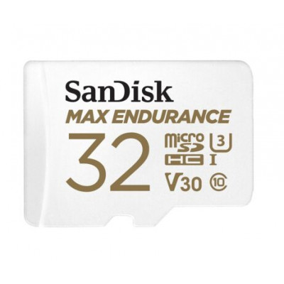 SanDisk V30 32GB MAX Endurance microSDHC Card with Adapter SanDisk V30 32GB MAX Endurance microSDHC Card with Adapter