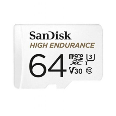SanDisk V30 64GB High Endurance Video MicroSDHC Card with Adapter SanDisk V30 64GB High Endurance Video MicroSDHC Card with Adapter