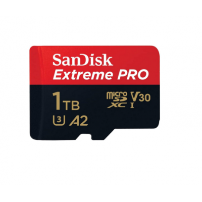 SanDisk V30 Extreme Pro 1TB microSDXC Card with 200MB/s Read, 140MB/s Write