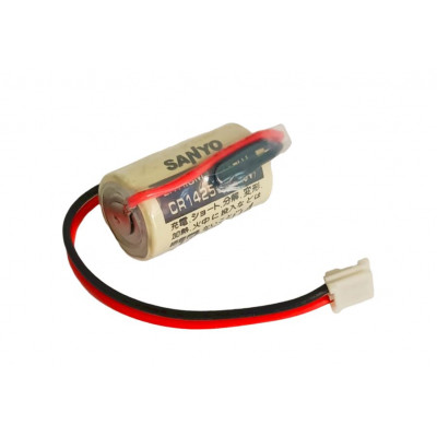 SANYO CR14250SE 3V Lithium Battery with Plug