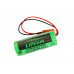 SANYO CR17450SE-R 3V Laser Lithium Battery with Plug