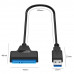 SATA 3.0 to USB 3.0 Adapter Cable Supports up to 6 GB/S - 45 cm SATA 3.0 to USB 3.0 Adapter Cable Supports up to 6 GB/S - 45 cm