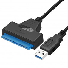 SATA 3.0 to USB 3.0 Adapter Cable Supports up to 6 GB/S - 45 cm SATA 3.0 to USB 3.0 Adapter Cable Supports up to 6 GB/S - 45 cm