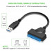 SATA 3.0 to USB 3.0 Adapter Cable Supports up to 6 GB/S - 45 cm SATA 3.0 to USB 3.0 Adapter Cable Supports up to 6 GB/S - 45 cm