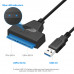 SATA 3.0 to USB 3.0 Adapter Cable Supports up to 6 GB/S - 45 cm SATA 3.0 to USB 3.0 Adapter Cable Supports up to 6 GB/S - 45 cm