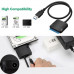 SATA3.0 to USB 3.0 Hard Disk Data Cable Supports 2.5/3.5 Inch 22 PIN SSD External Hard Drive - 45cm