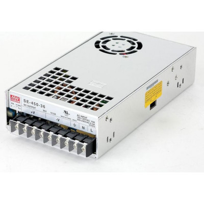 SE-450-36 Mean Well SMPS - 36V 12.5A - 450W Metal Power Supply
