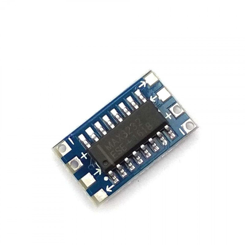 Comimark 10Pcs Mini RS232 to TTL MAX3232 Converter Adaptor Module Serial Port Board 