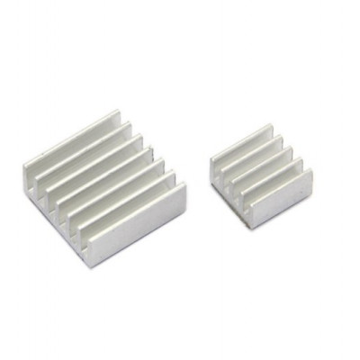 Set of Aluminum Heatsink for Raspberry Pi (Large and Small)