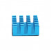 Set of Blue Aluminum Heatsink for Raspberry Pi