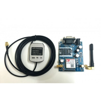 SIM808 GSM/GPRS/GPS Module (Modem) with GPS and GSM Antenna