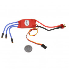 SimonK 30A BLDC ESC Electronic Speed Controller with Connectors - Red Color
