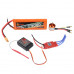 SimonK 30A BLDC ESC Electronic Speed Controller Without Connectors - Red Color