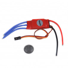 SimonK 30A BLDC ESC Electronic Speed Controller Without Connectors - Red Color