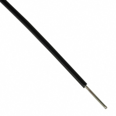 Single Strand Hookup Wire - 25AWG (Gauge) - Black - 5 metre