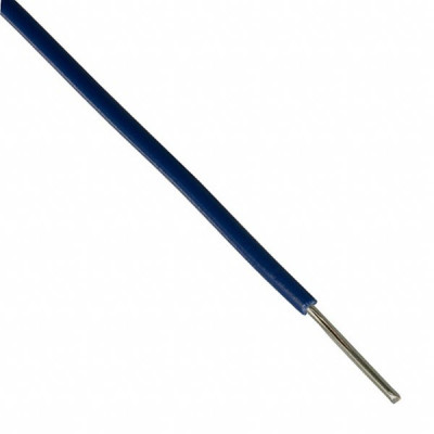 Single Strand Hookup Wire - 22AWG (Gauge) - Blue - 5 metre