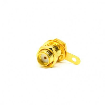 SMA Female Straight Connector Solder Type for Cable and Panel Mount SMA Female Straight Connector Solder Type for Cable and Panel Mount