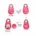 Smart Anti- Lost Waterproof Bluetooth Tracer For Pet, Kids, Pink