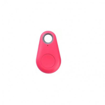 Smart Anti- Lost Waterproof Bluetooth Tracer For Pet, Kids, Pink