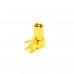 SMB RF Coax Angled Through Hole Male for PCB Mount SMB RF Coax Angled Through Hole Male for PCB Mount