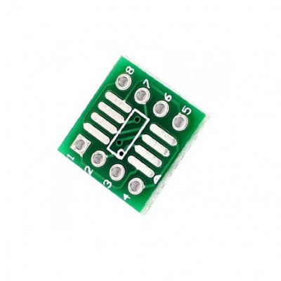 SO/MSOP/TSSOP/SOIC/ to Dip8 Board PCB - 5 Pieces Pack